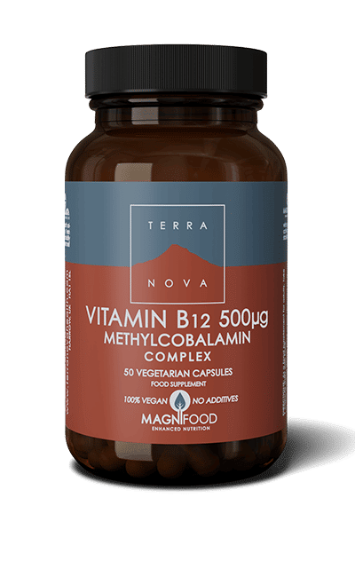 B12-vitamiini metyylikobalamiini muodossa